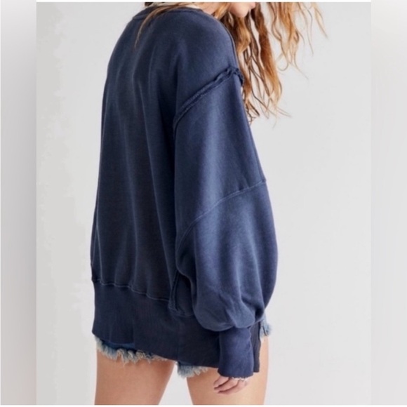 EUC Free People We The Free Camden Sweatshirt - Picture 5 of 6